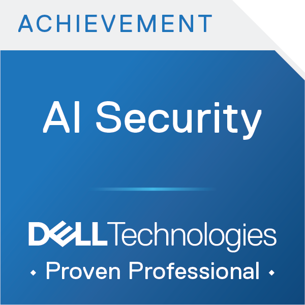 Dell AI Security Achievement badge